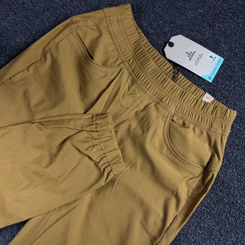 Prana Halle E Waist Jogger II Pants Womens Sz 2 Relaxed Antique Bronze Gorpcore